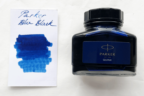Parker Fountain Pen 57ml Quink Bottle Ink Blue Black (1950378)