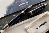 Montblanc Meisterstuck Le Grand 162 The Origin Blue Rollerball Pen