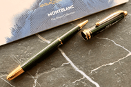 Montblanc Meisterstuck Classique 163 The Origin Green Rollerball Pen