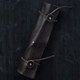 8-Slot Synthetic Leather Chef Knife Carrier