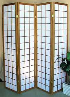 4 PANEL 71inH CHECKER-BOARD  SCREEN