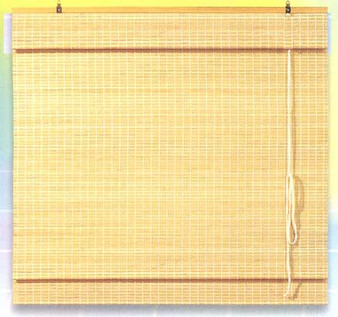 BAMBOO SLAT BLINDS, ROMAN TYPE