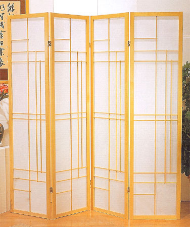 4 PANEL 71inH COMTEMPORARY SCREEN