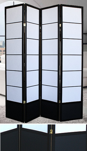 4 PANEL 79inH DOUBLE-SIDED EURO SHOJI SCREEN