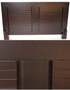 Mado Classic Platform Headboard - Dark Walnut