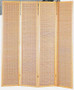 4 PANEL 83inH BAMBOO MATCHSTICK SCREEN