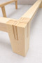 TALL Tatami Platform Bed - Natural Finish
