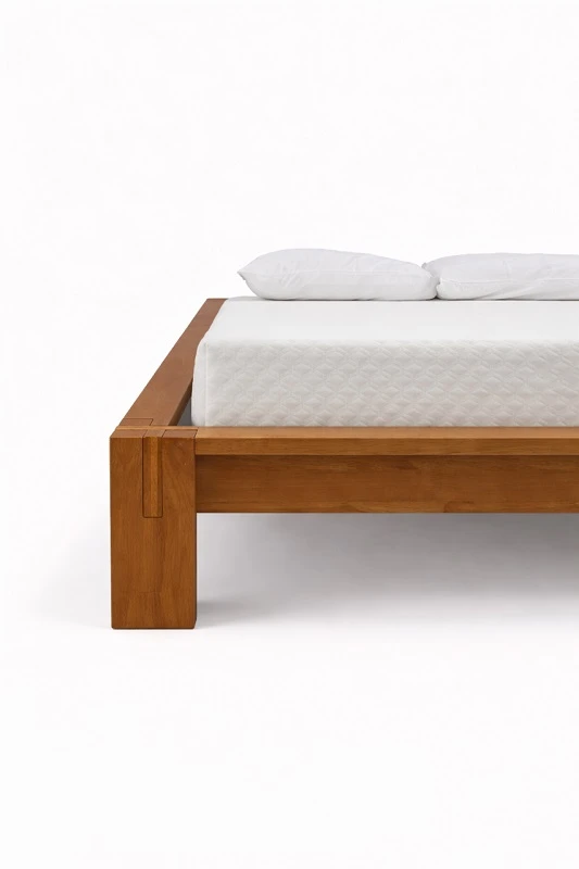Tatami Platform Bed - Honey Oak - Tatami Room