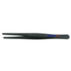 Thumb Tissue Forceps 5.5" Straight 1x2 Teeth Black Finish  surgical123