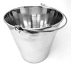 Kick Bucket Stainless Steel Seamless Pail Basin
