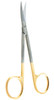 Micro Serrated Super Cut TC Iris Scissors Curved