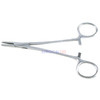 Baumgartner Needle Holder Straight Serrated Jaws  surgical123