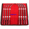 Van Buren Urethral Sounds Curved Kit of 8  surgical123