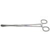 Fletcher Sponge Holding Forceps 9.5" Straight Serrated Jaws  surgical123