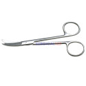 Northbent Stitch Scissors Curved to Side with Hook Tip  surgical123