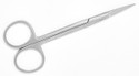 Stainless steel straight Iris surgical dissecting scissors