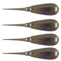 Starter Kit of 4 Luxator Elevators Straight Tip 2, 3, 4, 5mm  surgical123