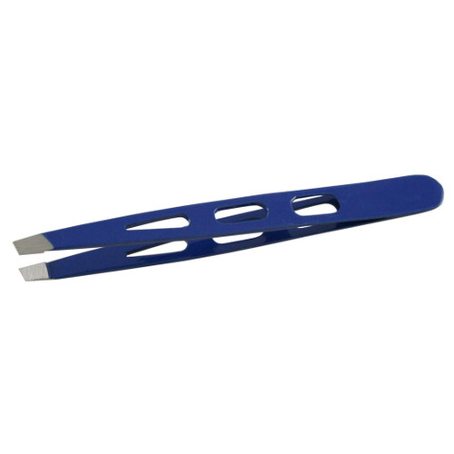 Slant Tip Tweezers Blue Color Standard Model 3H  surgical123