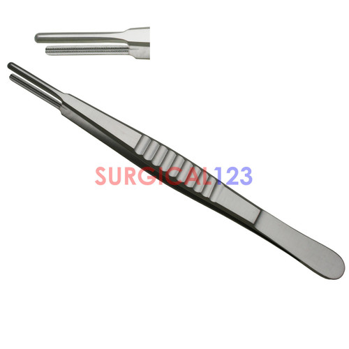Debakey Thoracic Tissue Forceps 2.5mm Wide Tips  surgical123
