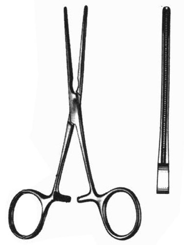 DeBakey Ring Handled Bulldog Clamps Straight Jaws  surgical123