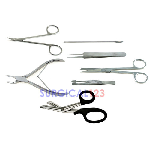 Basic Physiology Dissecting Kit of 7 Instruments  surgical123