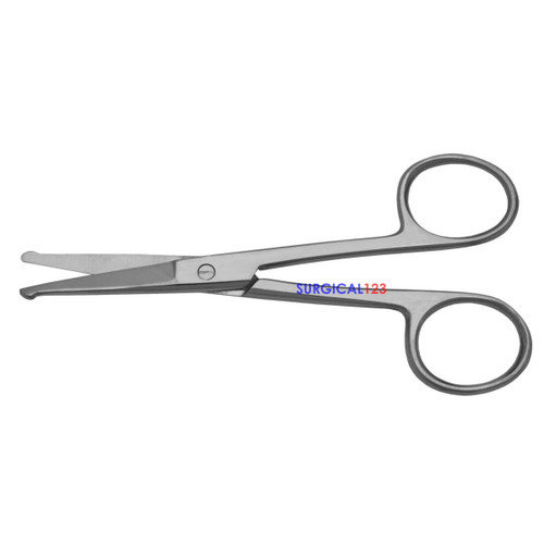 Incision Surgical Scissors 5" with Safety Probe Tips  surgical123