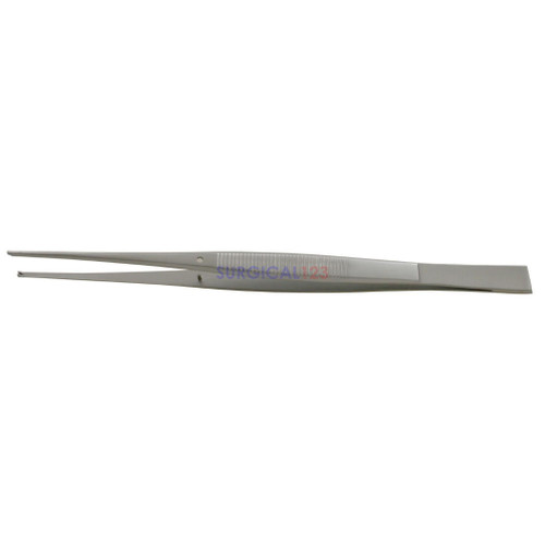 Cushing Tissue Forceps 1x2 Teeth Tips with Scraper End  surgical123