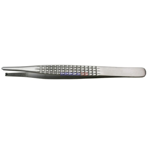 Bonney Tissue Forceps Straight 1x2 Teeth Serrated Platform  surgical123