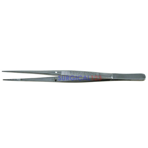 Semken Dressing Forceps Straight Serrated Tips  surgical123
