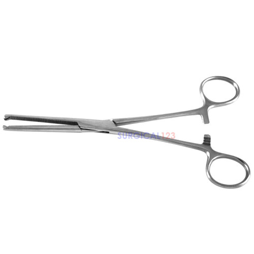 Kocher Hemostat Forceps Straight Teeth 1x2  surgical123