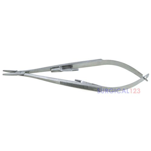 Castroviejo Needle Holder Straight Tip Smooth Jaws  surgical123