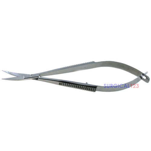 Castroviejo Iris Scissors Curved Blades Sharp Points  surgical123