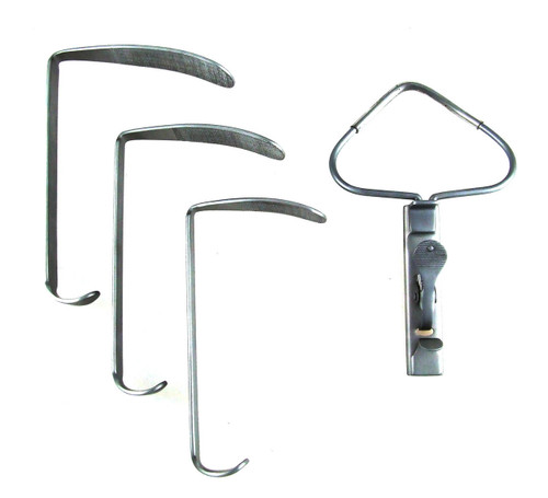 McIvor Mouth Gag Complete Set with 3 Blades  surgical123