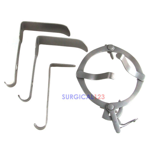O'Sullivan-O'Connor Self Retaining Vaginal Retractor Complete with 3 Blades  surgical123
