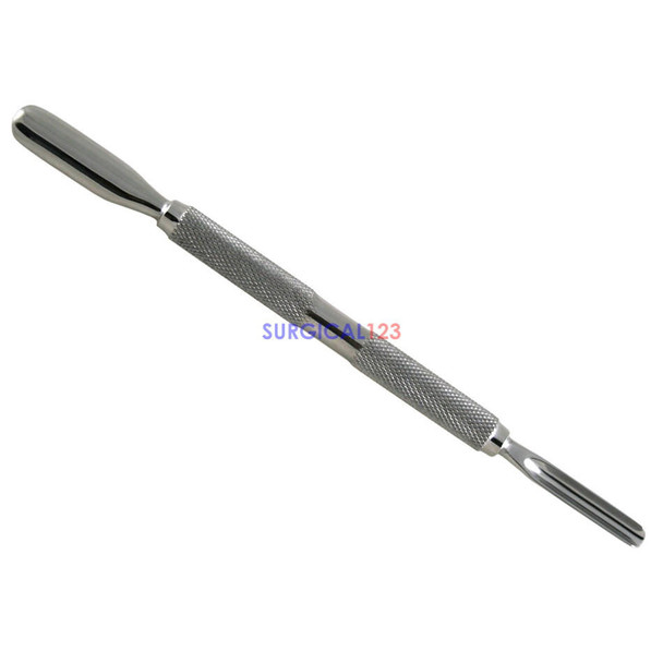 Cuticle Spoon Pusher 9/5 Double End Round Handle  surgical123