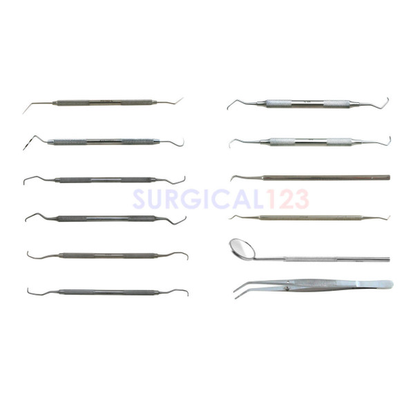 Periodontal Kit of 13 Instruments  surgical123