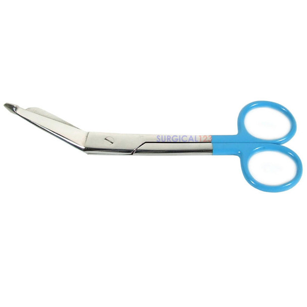 Bandage Scissors Blue Handle  surgical123