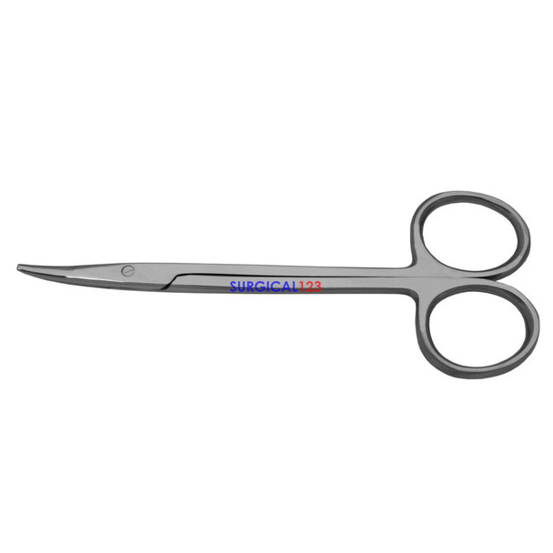 Strabismus Scissors Curved Round Points  surgical123