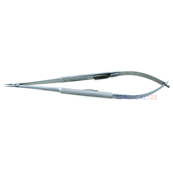 Micro Surgery Needle Holder Smooth Jaws with Lock  surgical123
