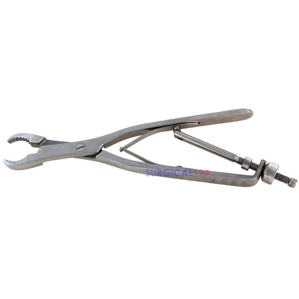 Ulrich Bone Holding Forceps Straight with Set Screw  surgical123