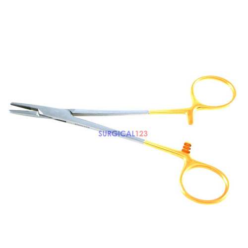 Porta Aghi Chirurgico Dentale 6 Dentellato In Acciaio Porta Aghi - Foto 8