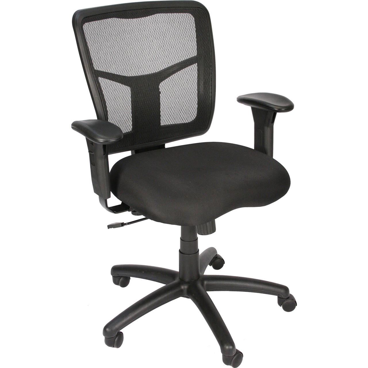 Black Mesh Back Synchro Tilt Task Chair Dealscoop Great Prices On Refurbished Electronics And Office Furniture
