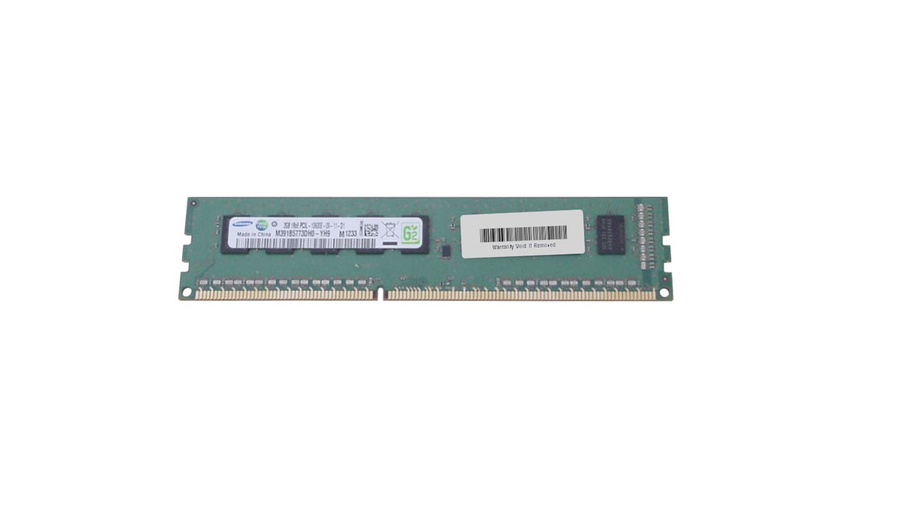 samsung 2gb 1rx8 pc3l 10600e 09 11 d1 ram dimm system pull