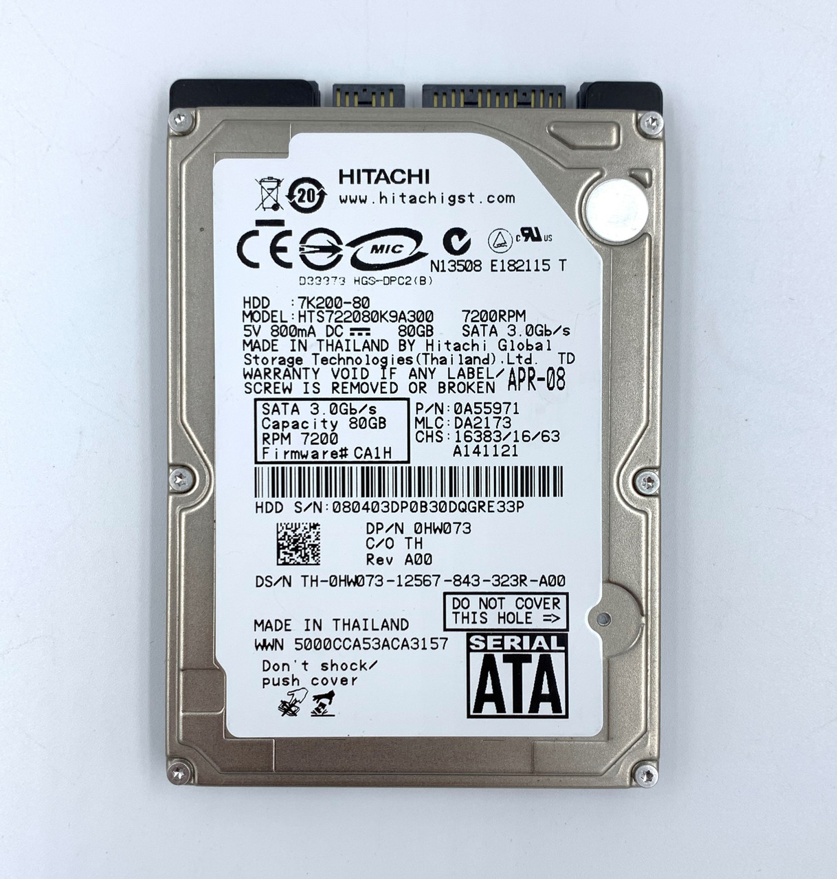 hitachi hard drive sata