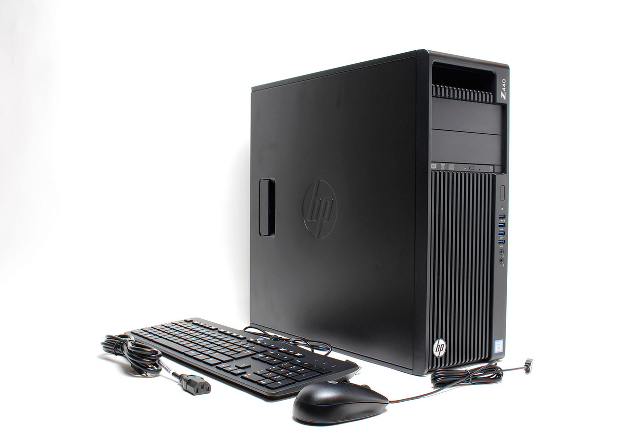 Hp Z440 Workstation Xeon E5 3 5ghz 16gb Ram 2tb Hd Certified Refurbished