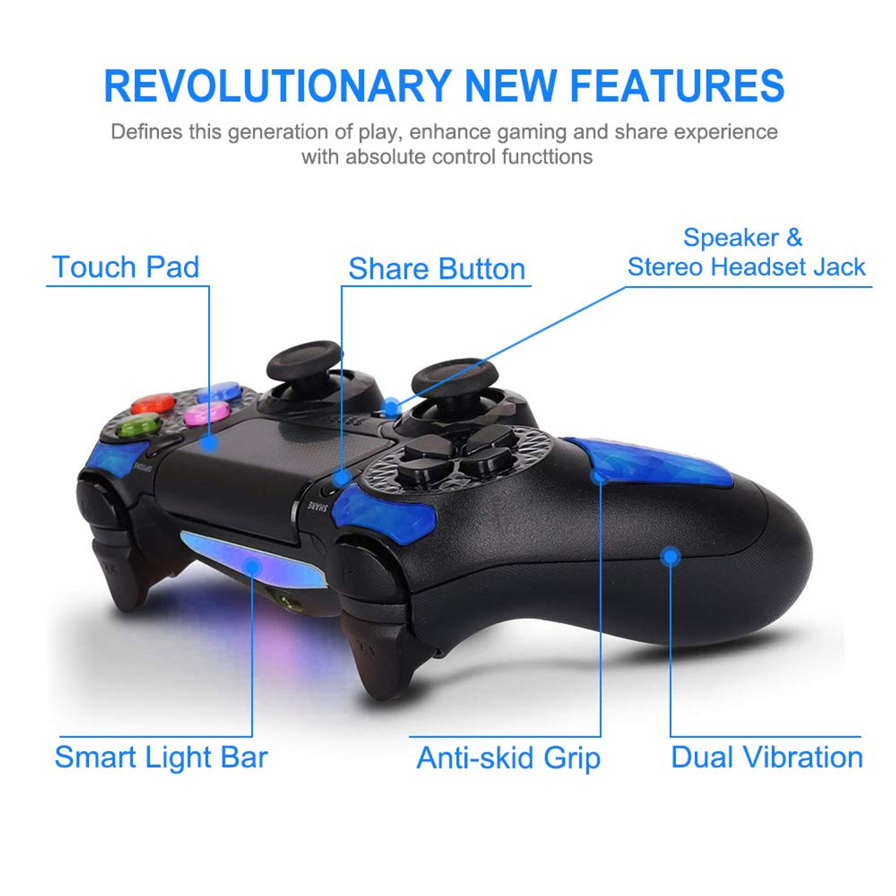 ps4 compatible controller wireless