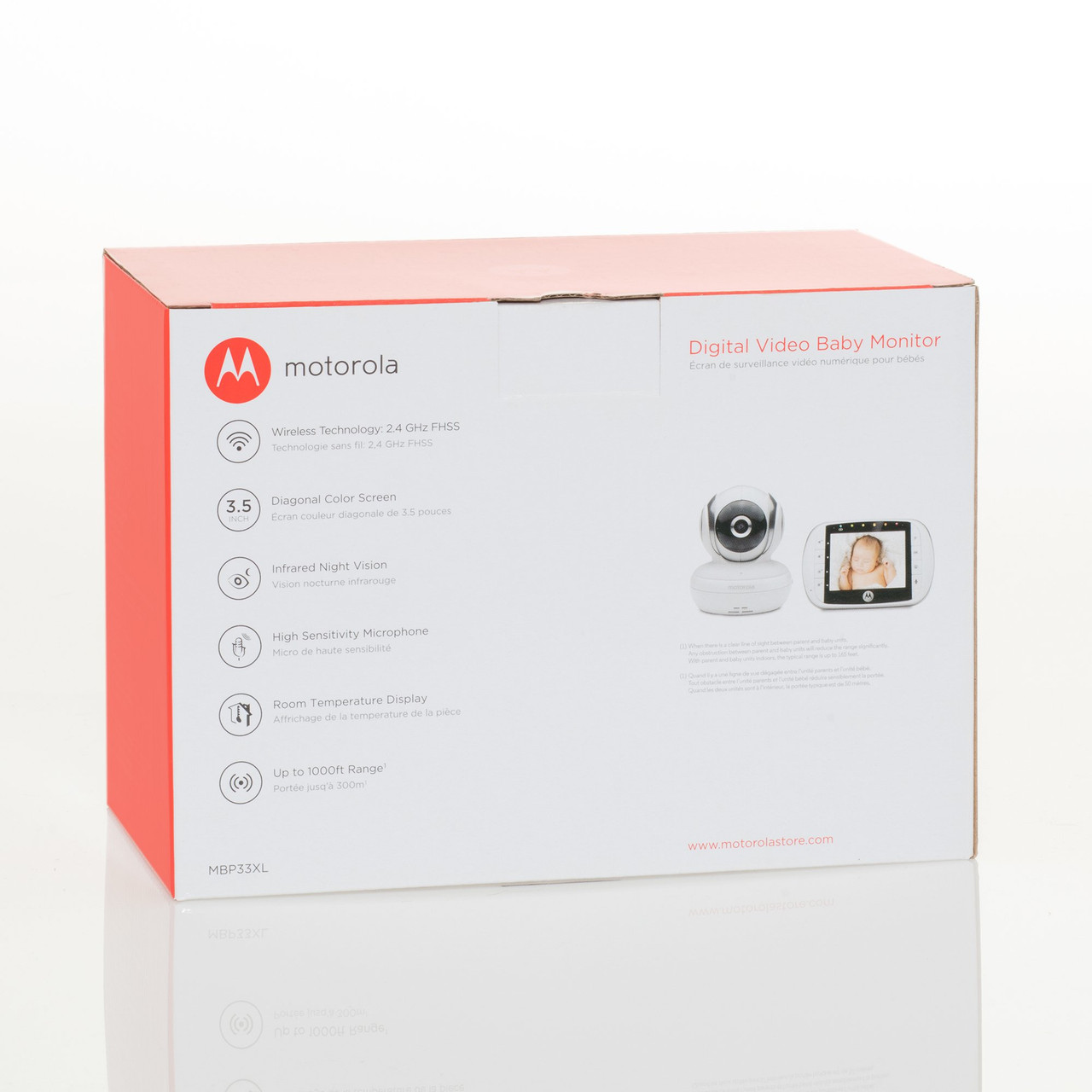 motorola video baby monitor mbp33xl