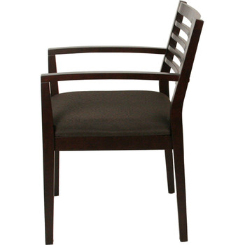 Wood Frame Guest Chair With Upholstered Seat Wood Frame Guest Chair With Upholstered Seat