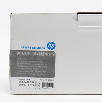HP Black Return Program Toner Cartridge for Laser Printer 34015HA HP Black Return Program Toner Cartridge for Laser Printer 34015HA