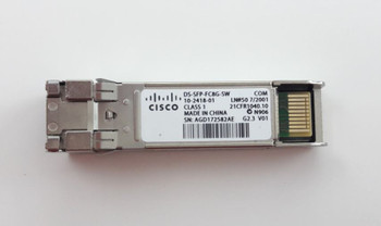Lot of 2 - Cisco DS-SFP-FC8G-SW 8GB 850nm Transceiver 10-2418-01 Lot of 2 - Cisco DS-SFP-FC8G-SW 8GB 850nm Transceiver 10-2418-01